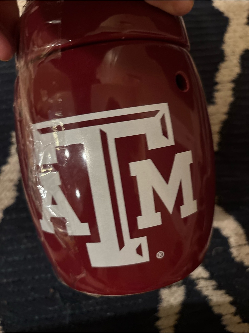 Texas A&M university Maroon and White Scentsy Warmer